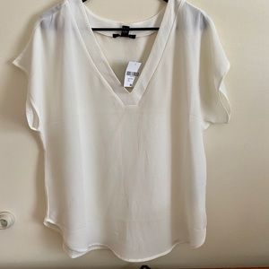 Cream colored blouse